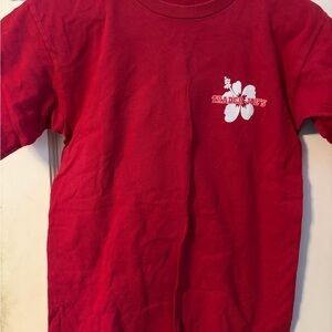 Trader Joe's Women's Red Short Sleeve Tee